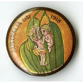 Australia Day 1918 Badge