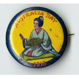 Australia Day 1918 Badge