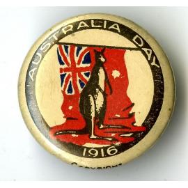 Australia Day 1916 Badge