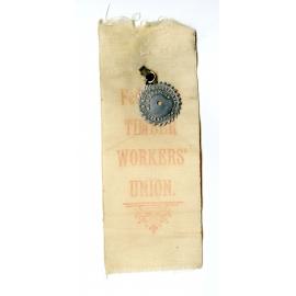 Badge on Ribbon - Federated Timber Workers.