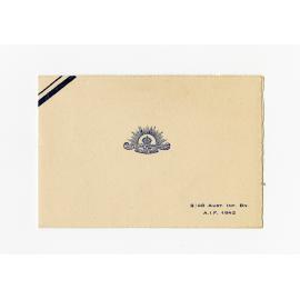 Christmas Card and Envelope