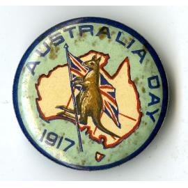 Australia Day 1917 Badge