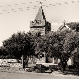 Suspended services at Aldinga church during the Covid-19 pandemic. 